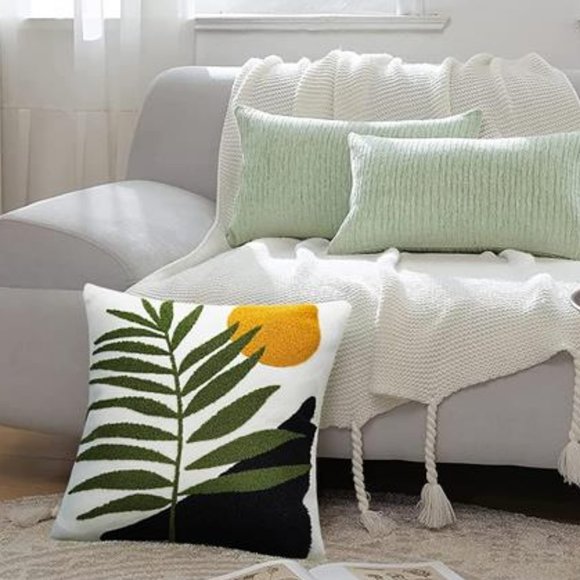 Modern Boho Decorative Throw Pillow Cover Case Accent Abstract Mid Century Decor - Picture 4 of 12